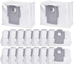 Støvsugerposer til Roborock S8, S8+, S8 Pro Ultra, S7 MaxV Ultra, S7 Pro Ultra, Q7+, Q7 Max+, 14-pakning