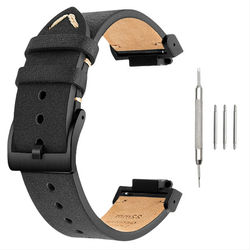 Rem i ekte lær til Casio G-SHOCK DW-5600/GWB5600/GA-2100 Black + Black