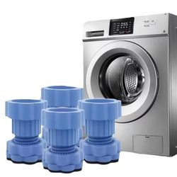 Halkfria Tvättmaskinsfötter, 4-pack