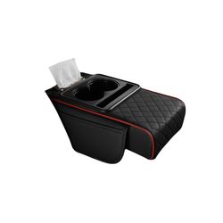 Armstödsskydd för Bil - Quiltad Design Grey