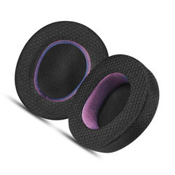 Udskiftningsørepuder til SteelSeries Arctis Nova Pro - Sort og lilla Bluetooth version