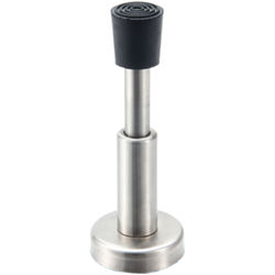 Hydrauliskt dörrstopp med eller utan borrning Silver 15 cm