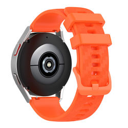 Silikonerem til Garmin Vivoactive 4/3/Venu Orange 20 mm