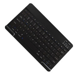 Trådløst Bluetooth-tastatur - 10-tommers genopladeligt Black