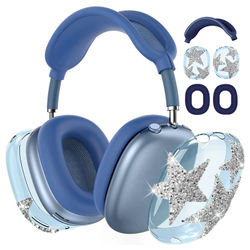 AirPods Max Skyddsfodral - Diamantstjärndesign Blue