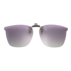 Polariserede Clip-on Solbriller - til Kørsel & Udendørs Pink+grey