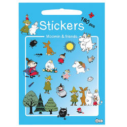 Klistremerker Moomin & Friends (180 Stickers)