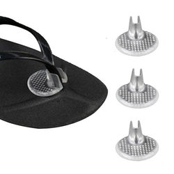 Gel Tå Flip-Flop Främre Kuddar - Halkskydd och Anti-Friktion (1 Par), Kompatibelt med alla Flip-Flops