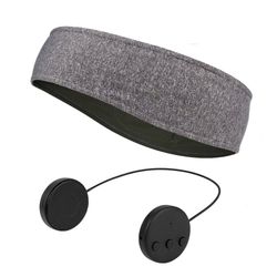Sovhörlurar - Pannband med Bluetooth hörlurar och mikrofon