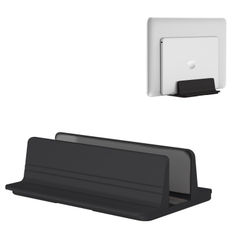 Säädettävä pystyteline kannettavalle tietokoneelle musta