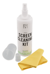 Screen cleaning kit 250ml all monitors microfiber nonalcohol
