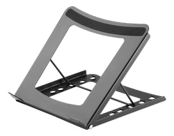 OFFICE Foldable steel laptop/tablet stand 5 adjust 1015"