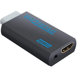 Nintendo Wii HDMI -adapteri - Full HD 1080p Black