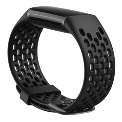 Sportsreim til Fitbit Charge 5 i sort silikon