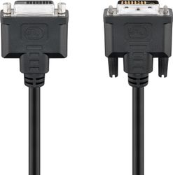 DVI-D Full HD skjøtekabel Dual Link, nikkelbelagt
