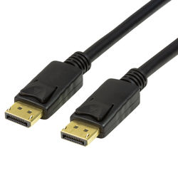DisplayPort-kaapeli 1.4 4K/120 Hz, 8K/60 Hz 3m Musta