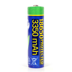 18650-batteri 3350mAh / Li-ion batteri 3,7 V / laddningsbart batteri / skyddat batteri med PCB