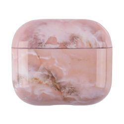 Skyddsskal för Laddbox till AirPods 4 - Rosa Marmor