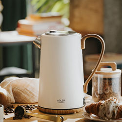 Kedel med automatisk slukning 1,7L - Hvid