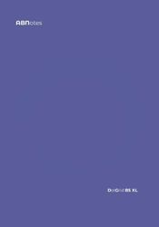 ABNotes Dot Grid B5 XL Violet: Quaderno Taccuino appunti B5 - Puntinato Bullet Journal - Viola - Per lettering - Con tante pagine (400)