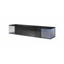 Cama TV-kast VIGO SKY 160/40/30 zwart/zwart glanzend