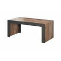 Cama MILA bench/table 120x60x50 eiken wotan + antraciet