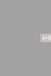 Gray Plain Notebook
