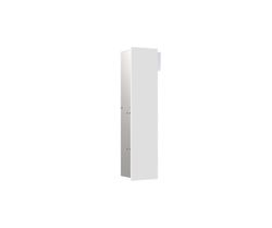 emco Modulo WC ASIS Pure fermata porta sinistra, a incasso, 1 anta 730 mm, bianco alpino opaco