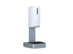 Multibrackets Multibrand ETS Automatic Hand Sanitizer White 1L 22.9 cm 9 inch 33 cm 13 inch D.200 x Width 226 x Height 620 mm
