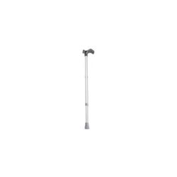 Queralto Herdegen Anatomical Walking Stick Anodised Aluminium Grey