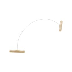 Louis Tellier Fio para cortar queijo, aço inoxidável, castanho, 10