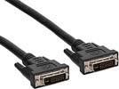 Goobay 69203 DVI-I kabel FullHD Dual Link goud 2m lengte