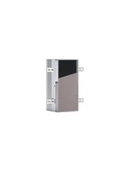Emco asis Module Plus - Modulo WC a incasso, 2 scomparti per carta igienica, rotolo di scorta o scatola di carta umida, porta destra