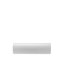 Alessi Birillo dispensador de algodão, acrílico, branco, 1 cm