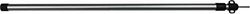 C.A.O. - Aste telescopiche per tenda in alluminio 6061 - Lunghezza da 90 a 160 cm - Diametro ø 22/25 mm