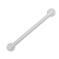 MSV Barre de redressement ou d'appui Acier 30cm Blanc