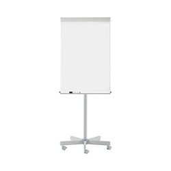 Bi-Office Lavagna Portablocco Mobile-Pro, Magnetica, 70x100cm