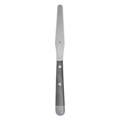 Hammacher Spatola flessibile in acciaio inox 18/8, lunghezza lama 80 mm, lunghezza 180 mm