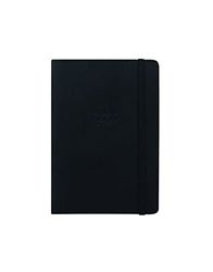 Letts of London Edge 23-030445 - Agenda di 18 mesi, formato A6, con note 2022/2023, colore: Nero