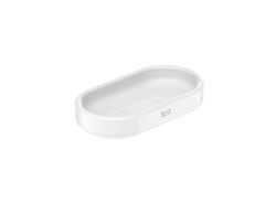 Roca A3870Z5000 Jabonera de Encimera Onda Porcelana Blanca