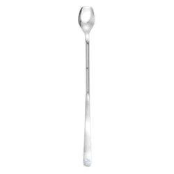 Hammacher 18/8 roestvrij staal open lepel, 30 x 21 mm punt, 200 mm lengte