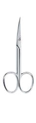 CUTICLE SCISSORS curved chrome plated manicure 1 pc