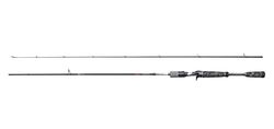 Berkley URBN II Baitcast Finesse Hengel - Lichtgewicht 30HDC Koolstof, Roestvrijstalen Geleiders, Ideaal voor Stadse Zoetwatervissers Roofvissen met Spinners, Lepels en Crankbaits, 2,00m