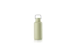 EQUA Timeless Botella de acero inoxidable, 600 ml, sin BPA, a prueba de fugas, duradera, multifuncional, Matcha