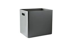 Atipico Contenitore in Legno Arigatoe cm. 30x40xh.35-Grigio Traffico,