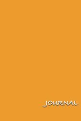 Genius Pro Lined Journal Notebook - Orange: 6 x 9 in, 160 pages