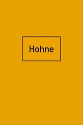 Hohne Road Sign
