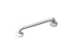 Homecraft Gegoten gecanneleerde grabrail, duurzame PVC-veiligheidsrail en mobiliteitshulp voor badkamer voor ouderen, gehandicapten en gehandicapten, bevestiging voor binnen en buiten, 41 cm