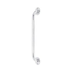 Medline Knurled Chrome 18” Grab Bar for Shower & Bathtub, Independence & Ease of Movement — for Elderly, Handicapped or Seniors, 300 lb. Capacity, 1 Bar