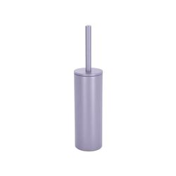 Spirella Akira Toilet Brush with Holder Stainless Steel Lavender Matt, Steel, Purple, 9x39cm